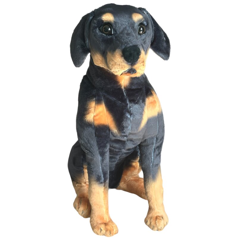 Maskotka DUBI Pies Rotweiller 65 cm
