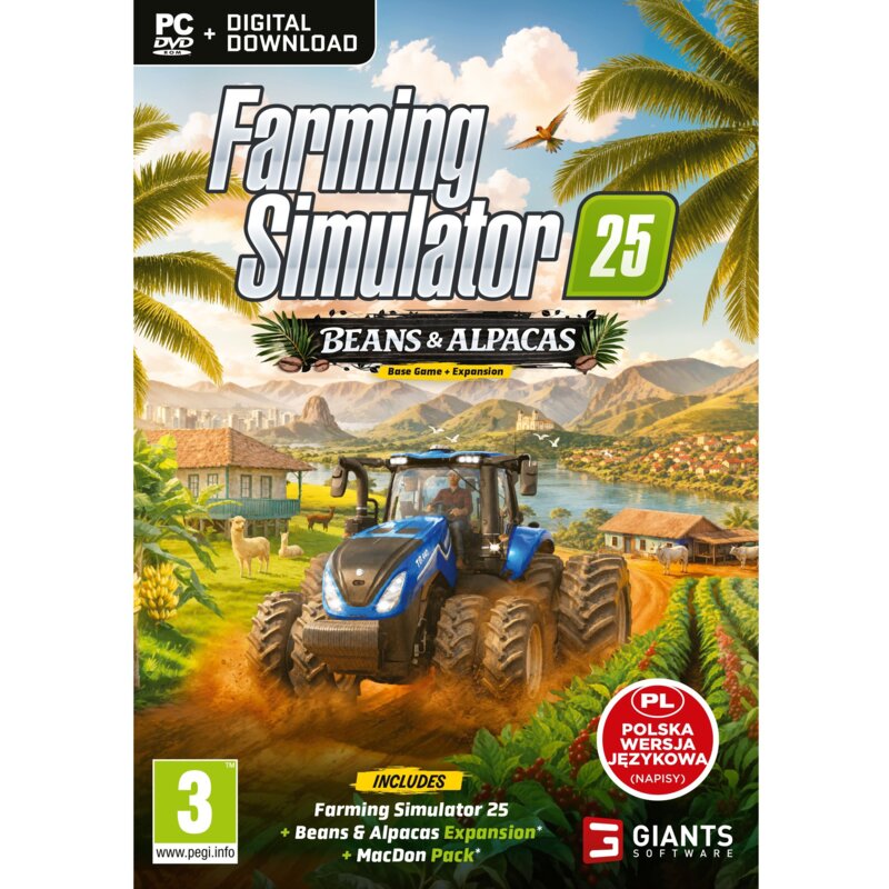 Farming Simulator 25: Beans & Alpacas Edition Gra PC