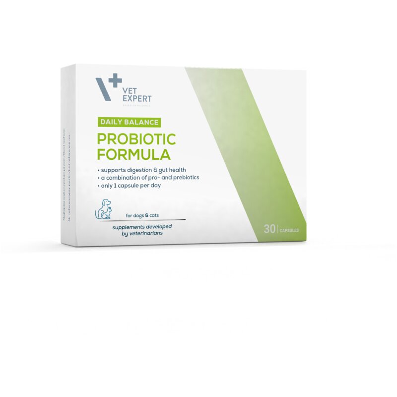 VETEXPERT Probiotic Formula - probiotyk dla psa i kota - 30szt.