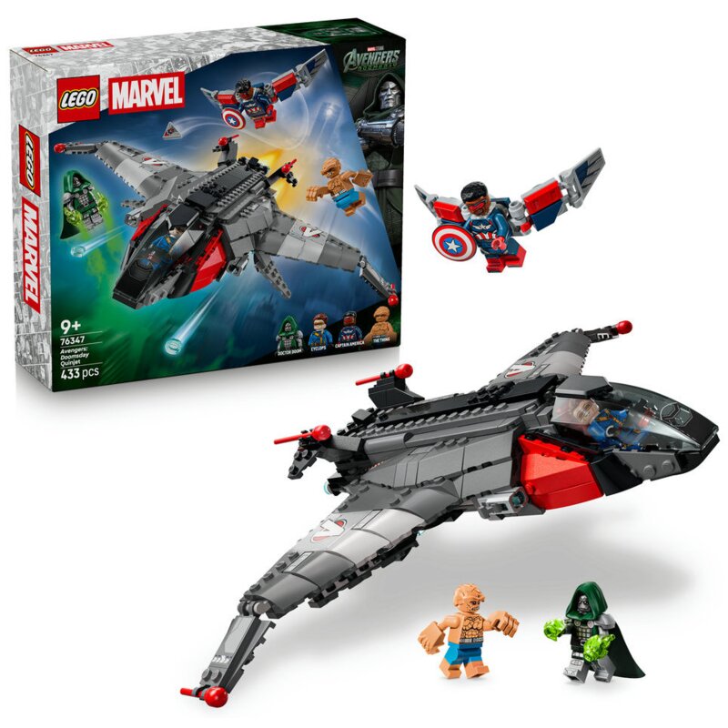 LEGO 76347 Marvel Avengers: Doomsday Quinjet