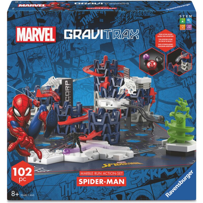 Gra logiczna RAVENSBURGER GraviTrax Zestaw startowy Spider-Man 12020017