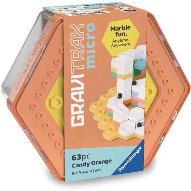 Gra logiczna RAVENSBURGER GraviTrax Zestaw startowy Micro S Pomarańczowy 200246