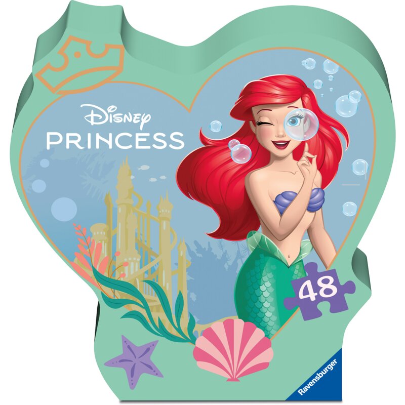 Puzzle RAVENSBURGER Disney Princess Arielka 12004396 (48 elementów)