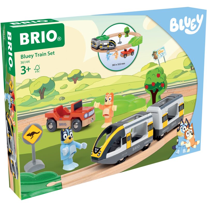Kolejka BRIO Zestaw Bluey 63614400