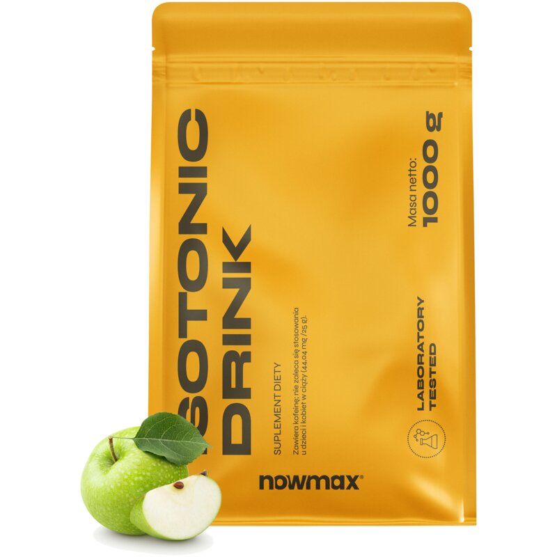 Izotonik NOWMAX Isotonic Drink Zielone jabłko (1000 g)