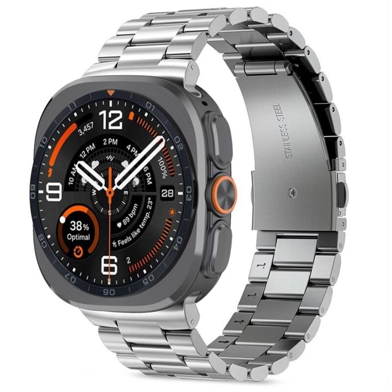 Pasek TECH-PROTECT Stainless do Samsung Galaxy Watch Ultra 1/2 2024-2026 do koperty 47 mm Srebrny