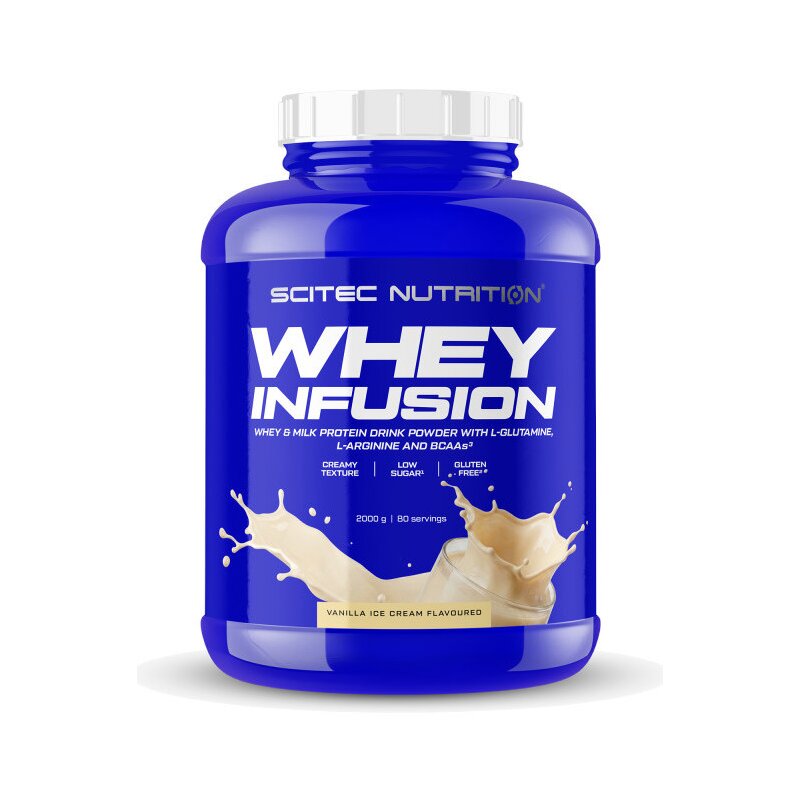 Odżywka białkowa SCITEC NUTRITION Whey Ifusion Lody waniliowe (2000 g)