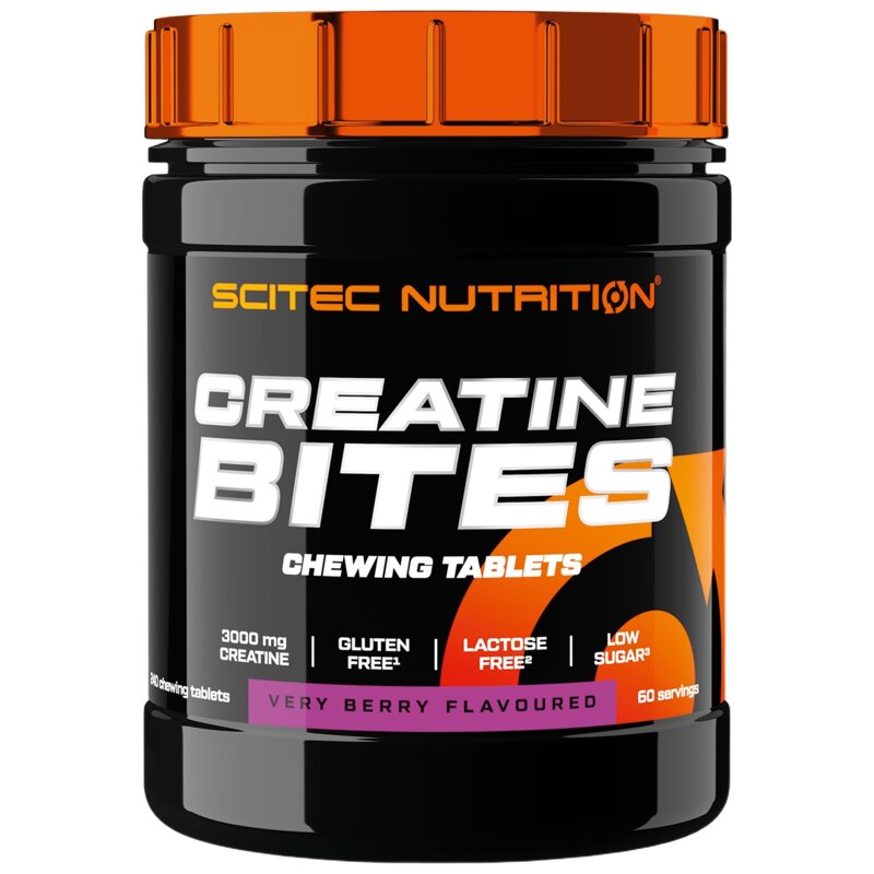 Kreatyna SCITEC NUTRITION Creatine Bites Very Berry Flavoured (240 tabletek)
