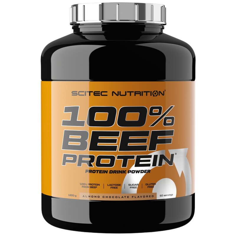 Odżywka białkowa SCITEC NUTRITION 100 Beef Protein Czekoladowo-migdałowy (1800 g)