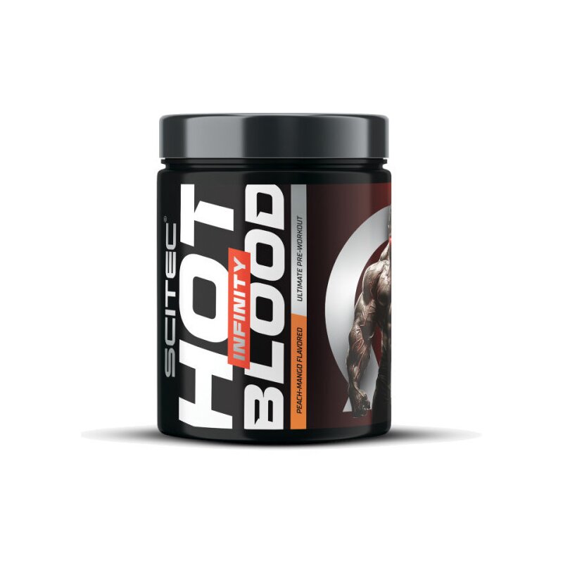 Przedtreningówka SCITEC NUTRITION Hot Blood Infinity Brzoskwinia-mango (350 g)