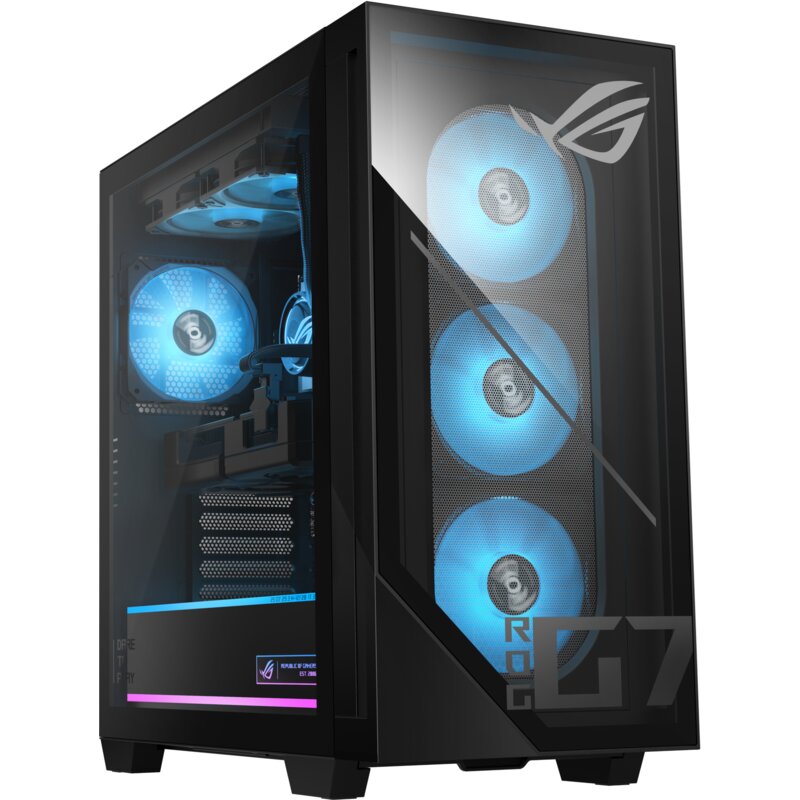 Komputer ASUS ROG G700TF-07265F421W Ultra 7-265F 32GB RAM 1TB SSD GeForce RTX5070 DLSS 4.5 Wi-Fi Windows 11 Home