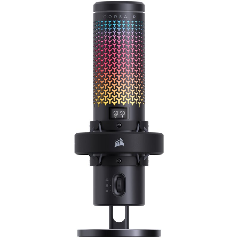 Corsair VOXARA USB RGB Przewodowy Pojemnościowy Czarny