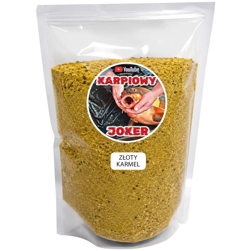 Zanęta KARPIOWY JOKER Premium Złoty Karmel (1 kg)