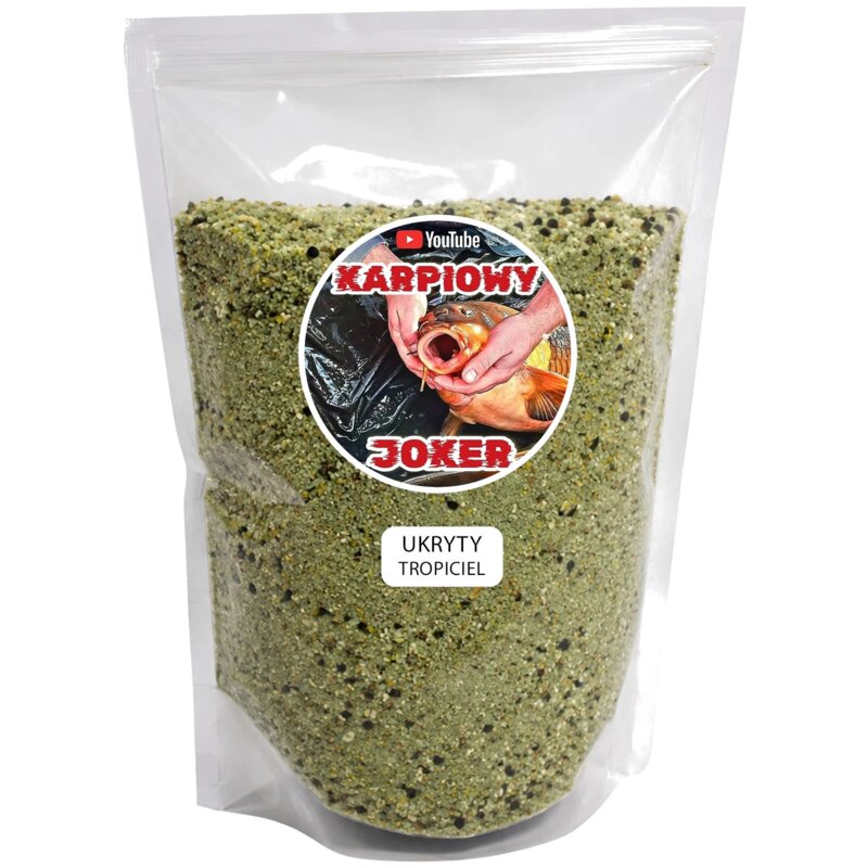 Zanęta KARPIOWY JOKER Premium Ukryty Tropiciel (1 kg)
