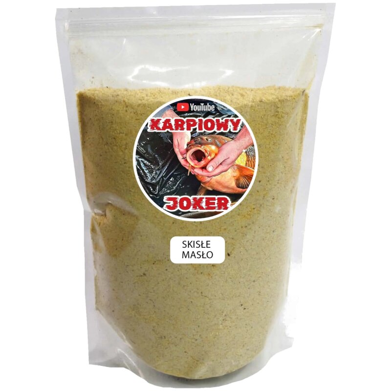 Zanęta KARPIOWY JOKER Premium Skisłe Masło (1 kg)