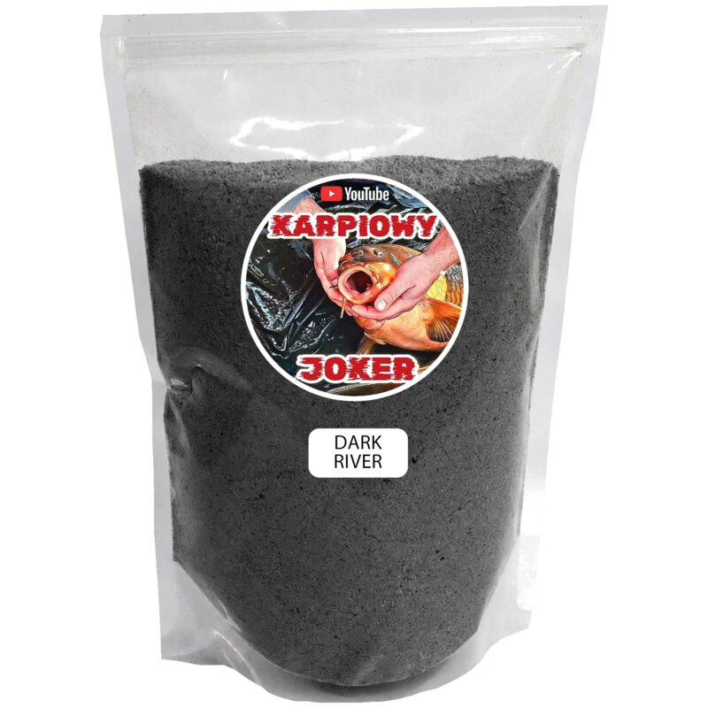 Zanęta KARPIOWY JOKER Premium Dark River (1 kg)