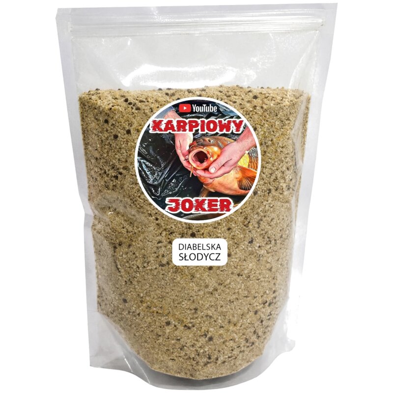 Zanęta KARPIOWY JOKER Super Premium Diabelska Słodycz (1 kg)