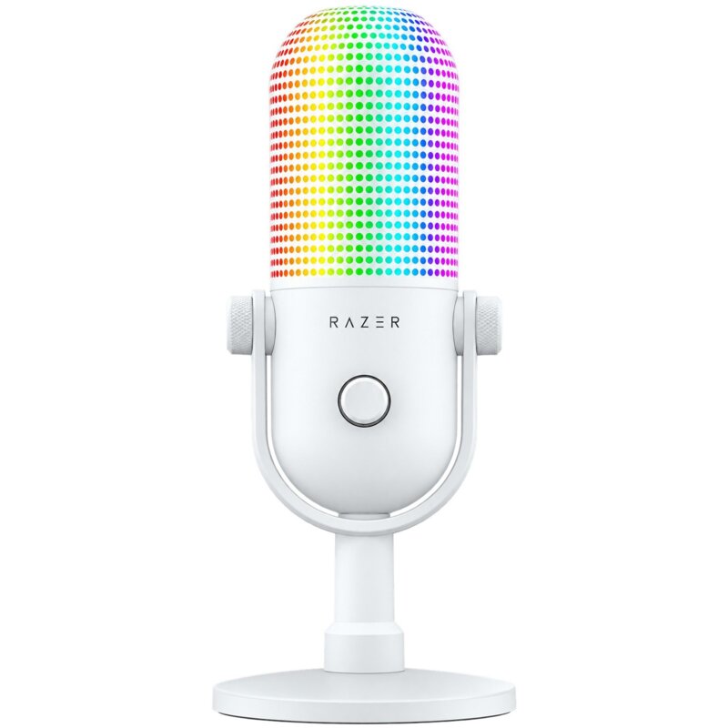 Mikrofon RAZER Seiren V3 Chroma Superkardioidalny Biały