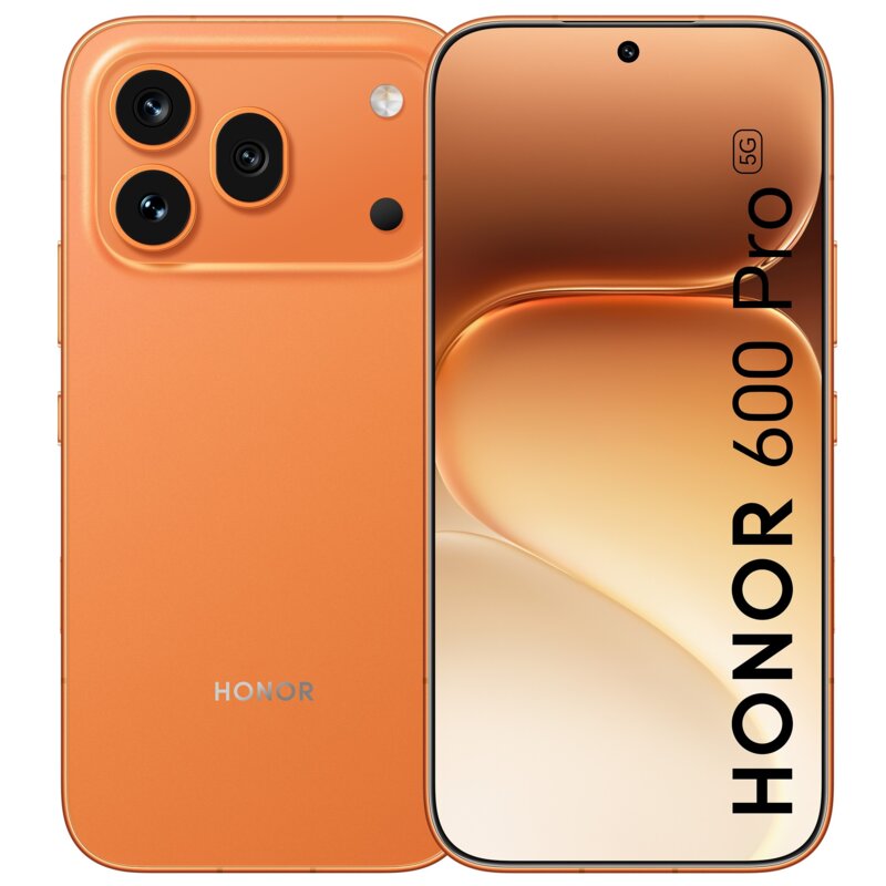 Smartfon HONOR 600 Pro 5G 12/512GB 6.57" 120Hz Pomarańczowy EU