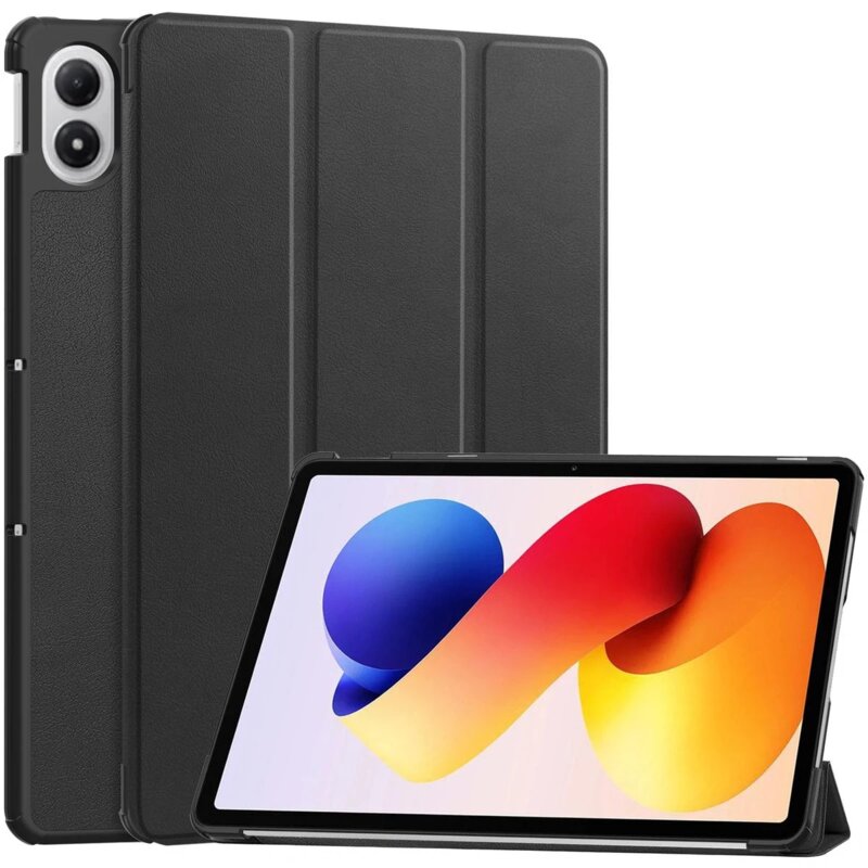Etui na Xiaomi Poco Pad M1 / Redmi Pad 2 Pro BIZON Case Tab Croc Czarny