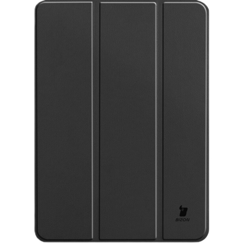 Bizon Case Tab Croc z klapką do iPad Pro 11 2022/2021/2020/2018 Czarny