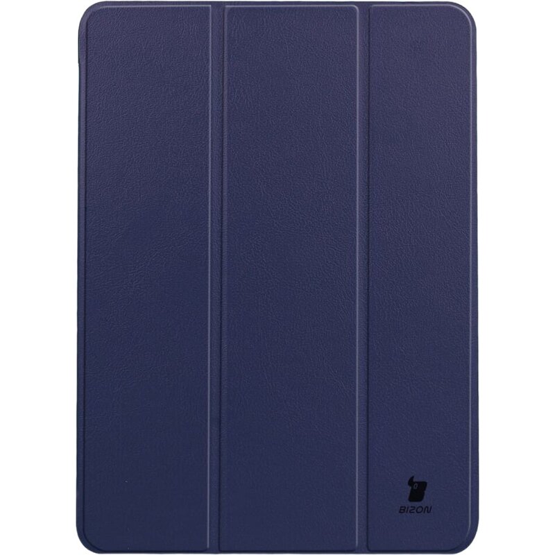 Bizon Case Tab Croc z klapką do iPad Air 11" / 10.9" 2025/2024/2022/2020 Granatowy