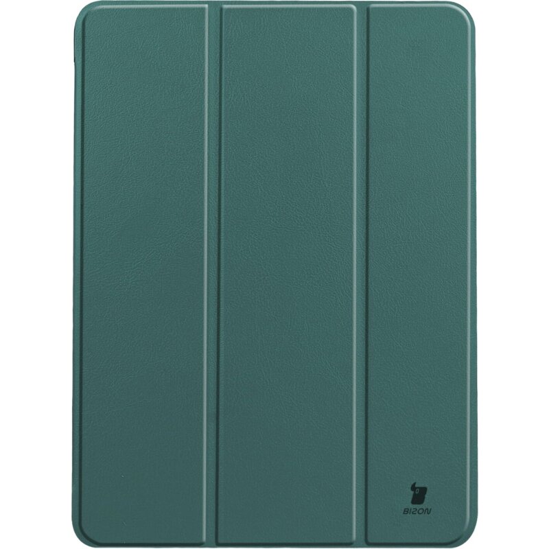 Bizon Case Tab Croc z klapką do iPad Air 11" / 10.9" 2025/2024/2022/2020 Ciemnozielony
