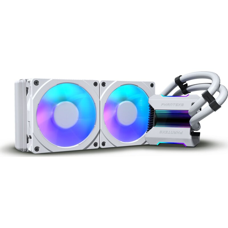 Chłodzenie wodne PHANTEKS Glacier One 240MPH D-RGB Biały