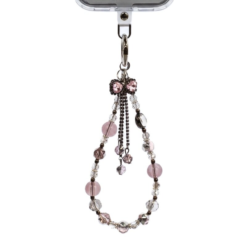 Smycz do telefonu CRONG Phone Charm Różowy