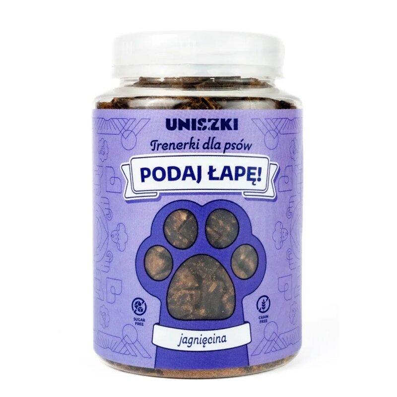 Przysmak dla psa UNISZKI Trenerki Jagnięcina 150 g