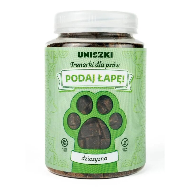 Przysmak dla psa UNISZKI Trenerki Dziczyzna 150 g