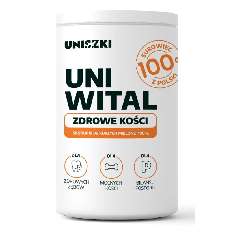 Suplement dla psa UNISZKI UniWital Zdrowe kości 400 g