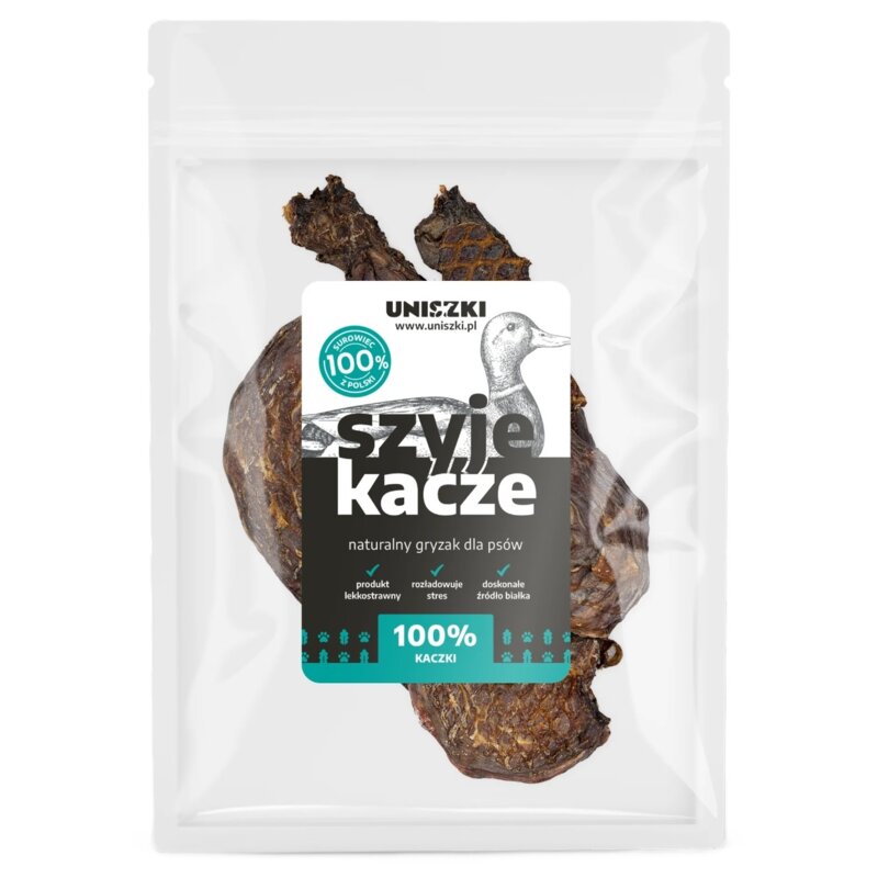 Gryzak dla psa UNISZKI Szyje kacze 200 g