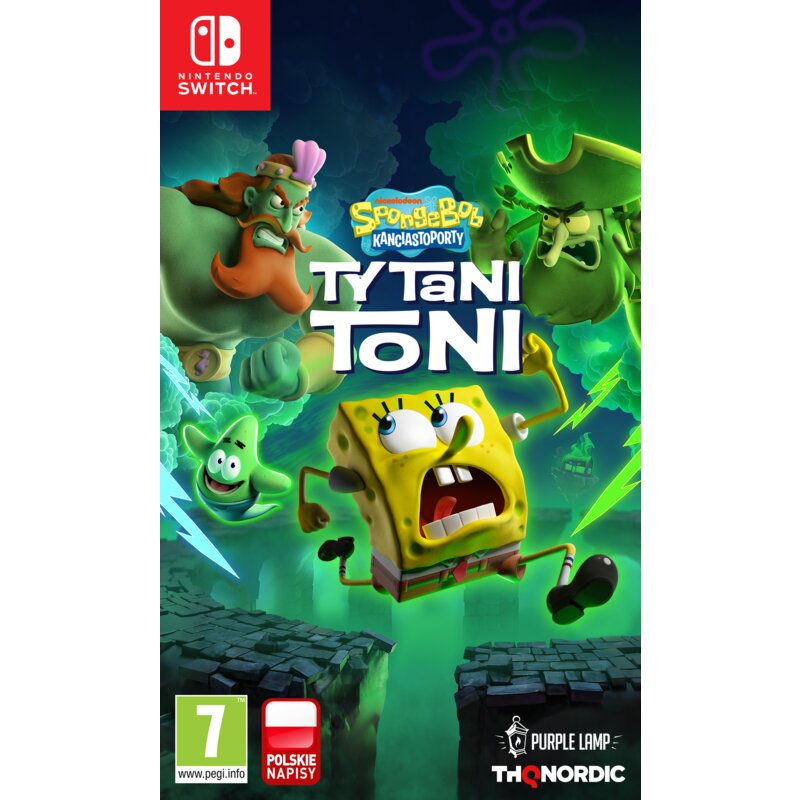 Spongebob Squarepants: Titans Of The Tide Gra NINTENDO SWITCH