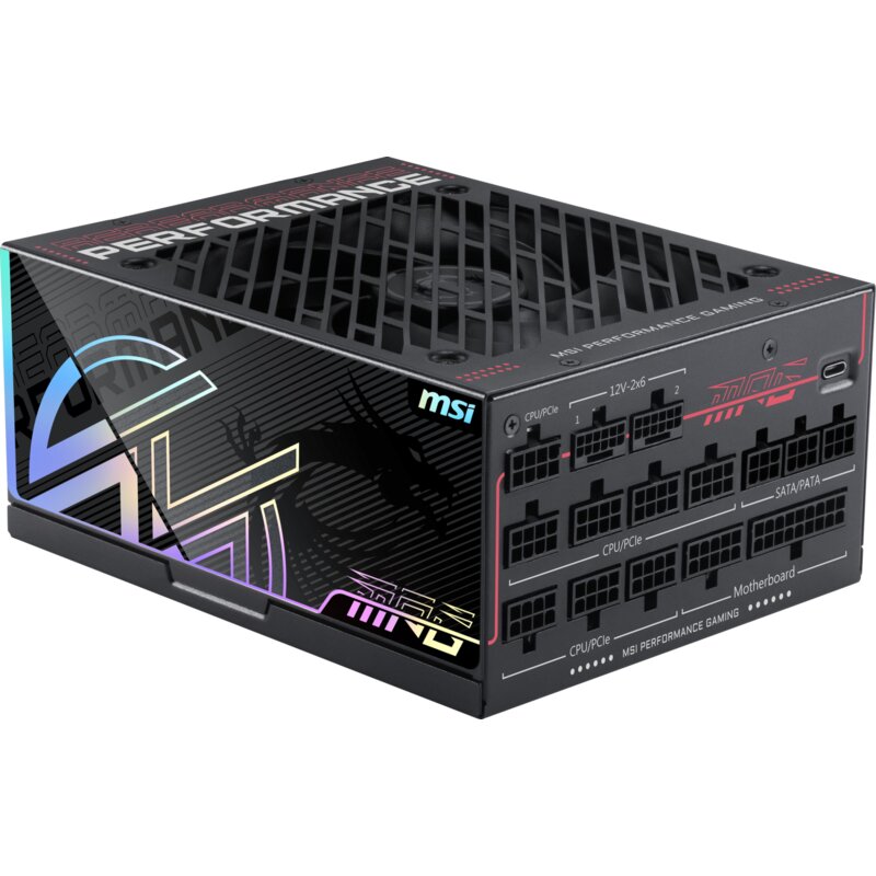 Zasilacz MSI MPG Ai1600TS PCIE5 1600W 80 Plus Titanium