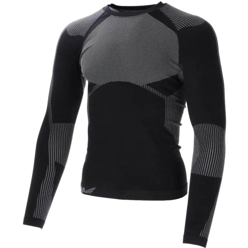 Koszulka termoaktywna DEDRA BH5KT3-3XL/4XL (rozmiar 3XL/4XL) Czarno-szary