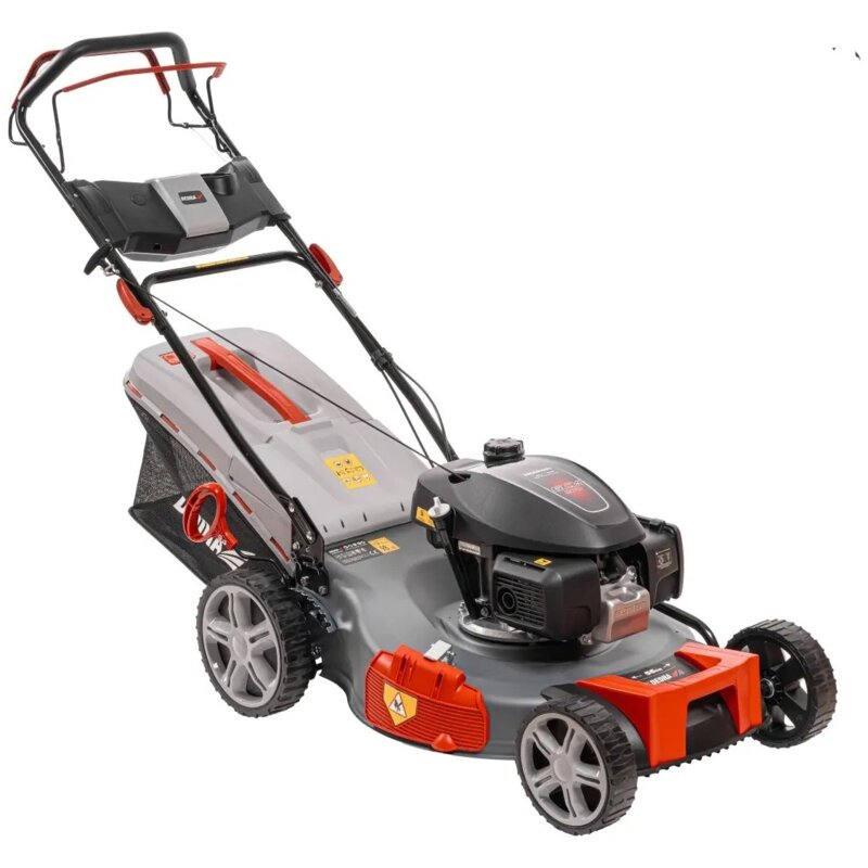 Kosiarka spalinowa DEDRA DED8726Q-56H z napędem, 56 cm, 201 cm3, 4.2 kW, mulczowanie, kosz 60L, silnik Honda