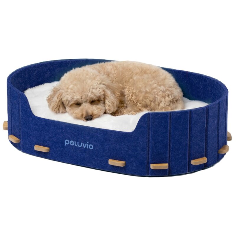 Legowisko dla psa PELUVIO Cospo Niebieski L 60 x 40 x 15 cm