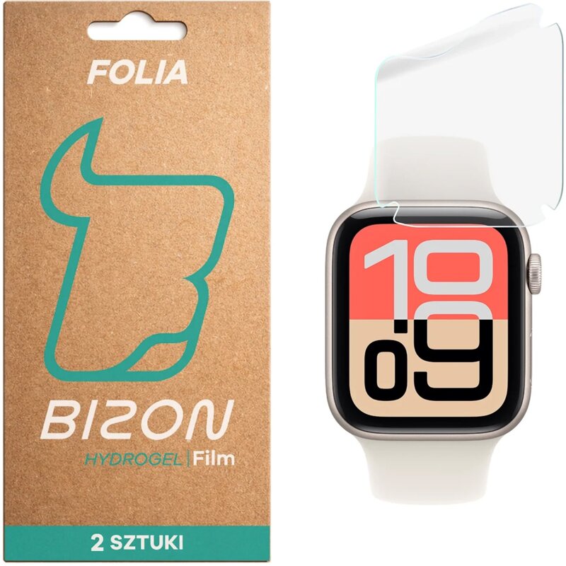 Bizon Glass Watch Hydrogel do Apple Watch SE 3 / SE 2 / SE / 6 / 5 / 4 40mm