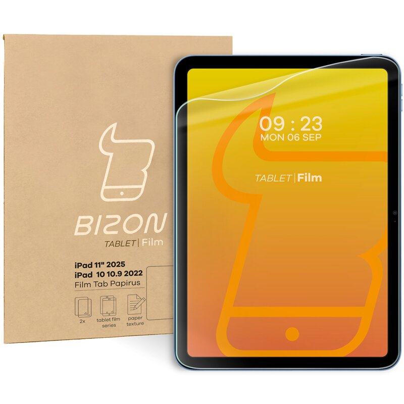 Folia ochronna BIZON Film Tab Papirus Duo do Apple iPad 10.9"/11" (2 szt.)