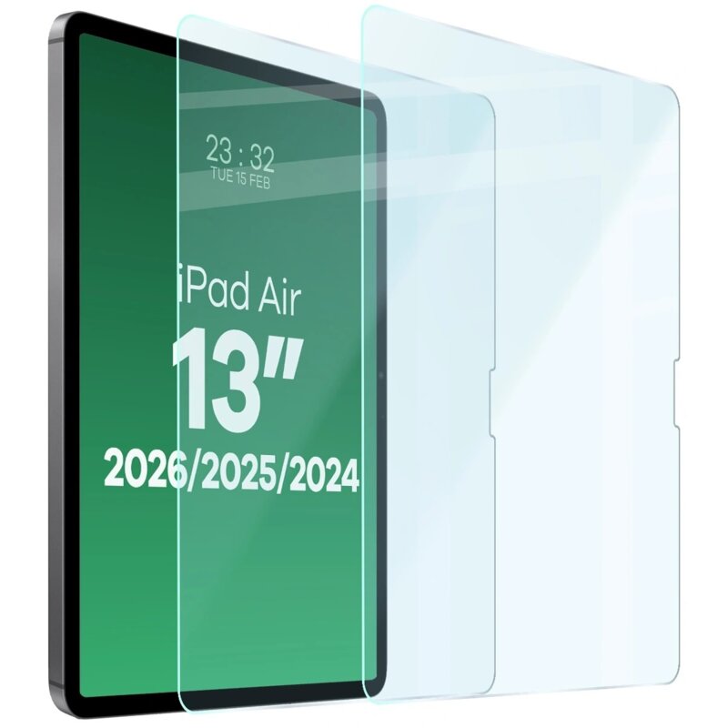 Szkło hartowane BIZON Glass Tab Clear Duo do Apple iPad Air 13" M4/M3/M2 (2 szt.)
