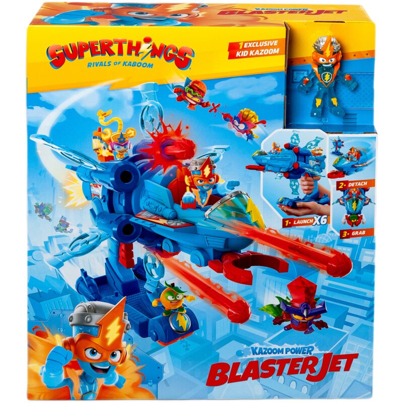 Zabawka SUPERTHINGS S Kazoom Power Blaster Jet PSTSP112IN270