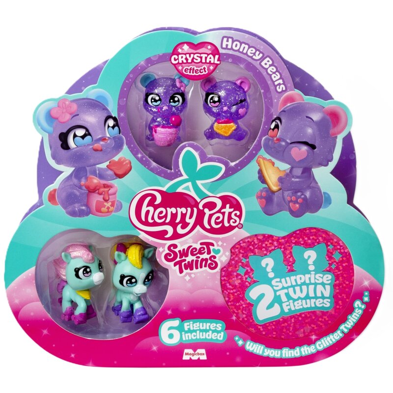 Zestaw figurek MAGIC BOX Cherry Pets Sweet Twins Multipack PCP1B612IN00
