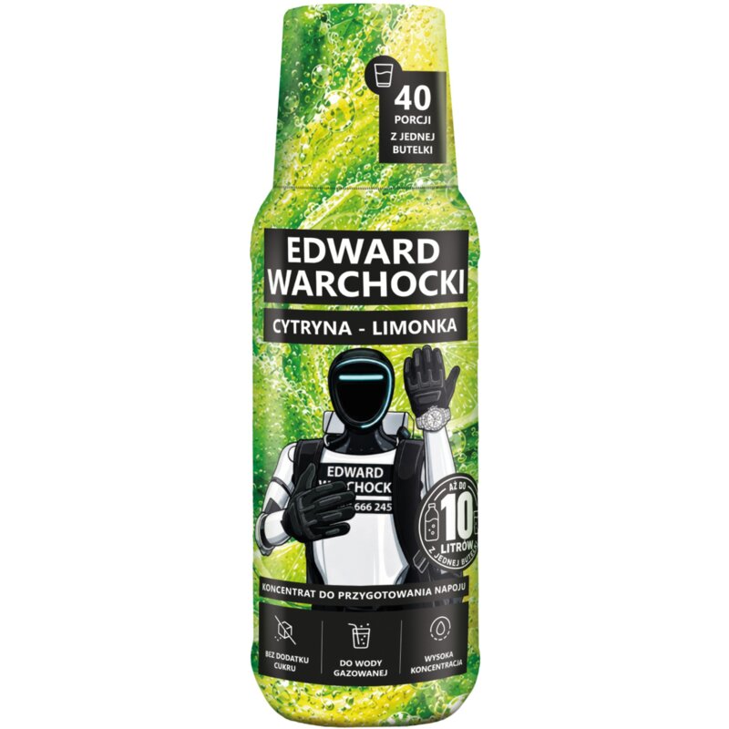 Koncentrat napoju EDWARD WARCHOCKI Cytryna-limonka 500 ml
