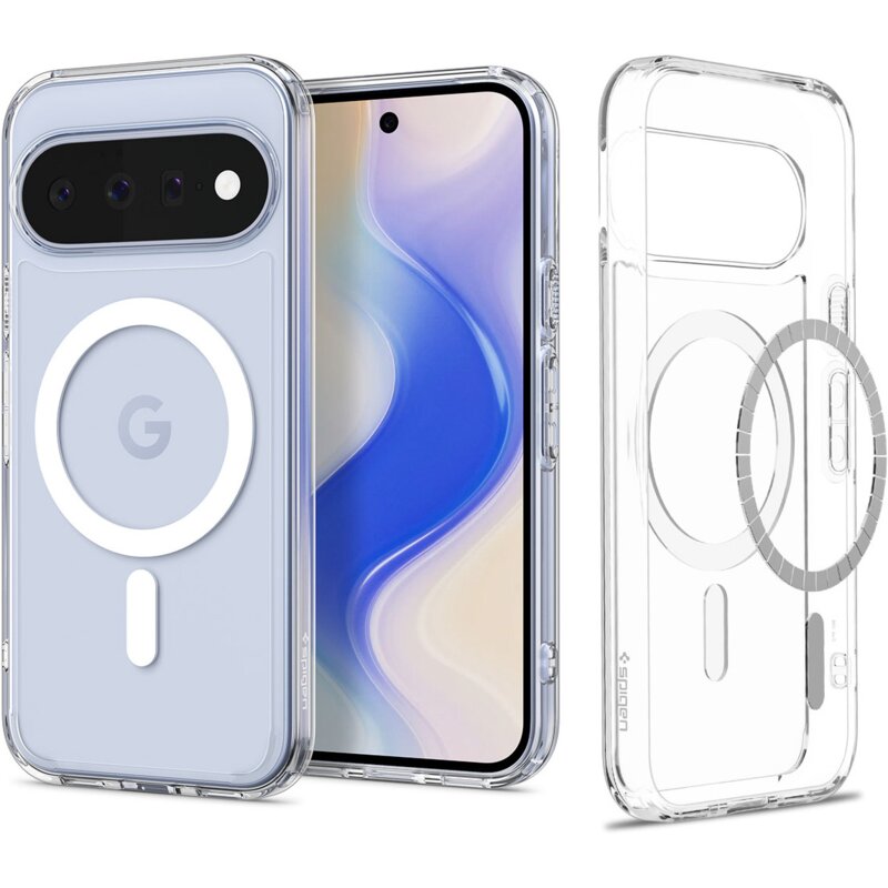 Etui SPIGEN Ultra Hybrid Mag MagSafe do Google Pixel 11 Przezroczysto-biały