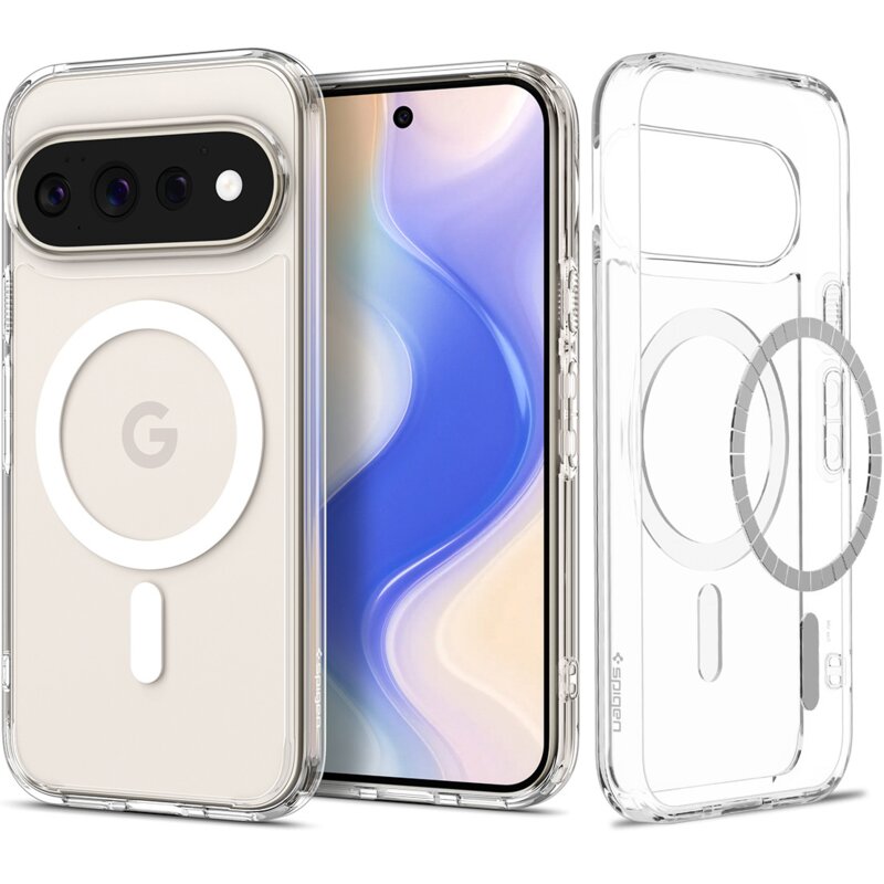 Etui SPIGEN Ultra Hybrid Mag MagSafe do Google Pixel 11 Pro Przezroczysto-biały