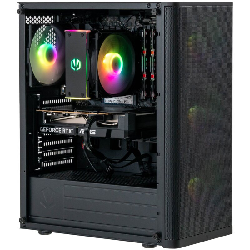 Komputer MAD DOG ENDORFY200ARGB-A01WR32WP R5-5600 32GB RAM 1TB SSD GeForce RTX5060 DLSS 4.5 Wi-Fi Windows 11 Professional