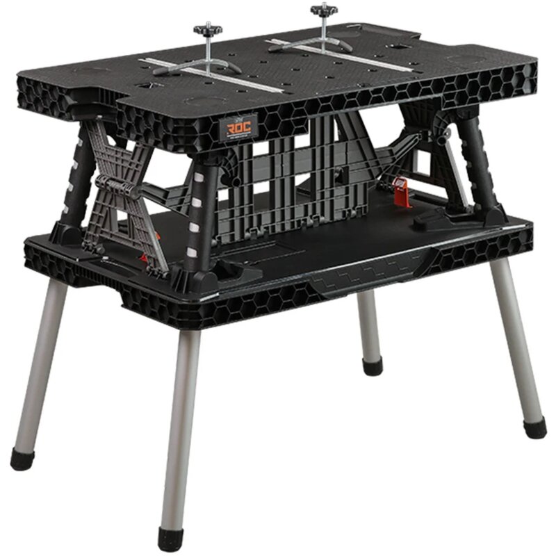 Stół warsztatowy KETER ROC Folding Work Table 2.0 271269 Czarny 453 kg