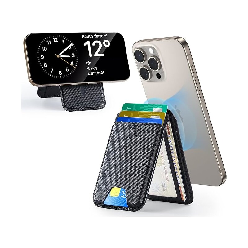 Etui portfel ESR Classic Magnetic Wallet Carbon