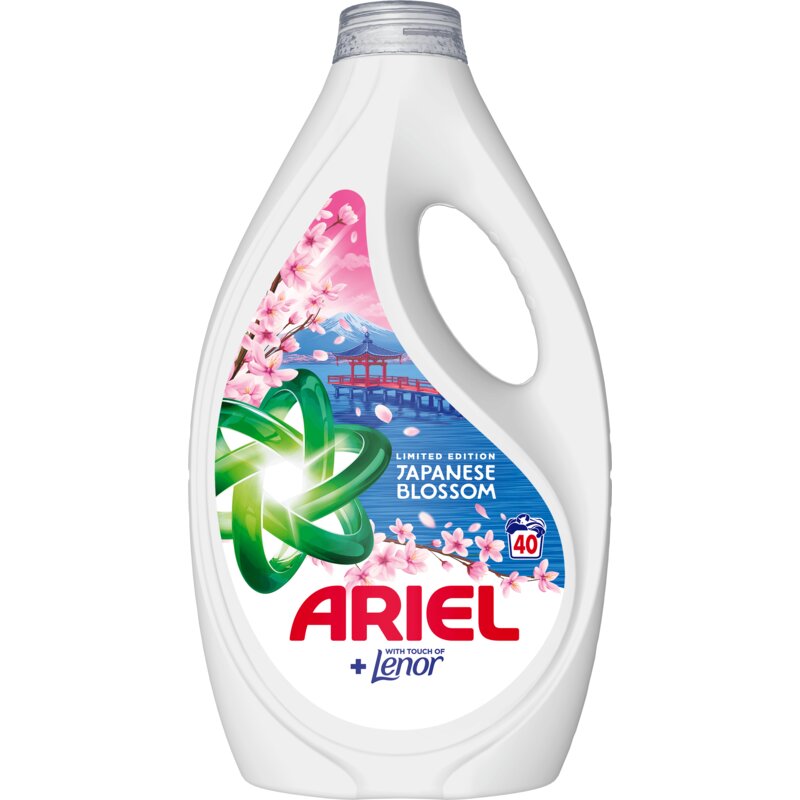 Płyn do prania ARIEL Japanese Blossom 1800 ml Uniwersalny